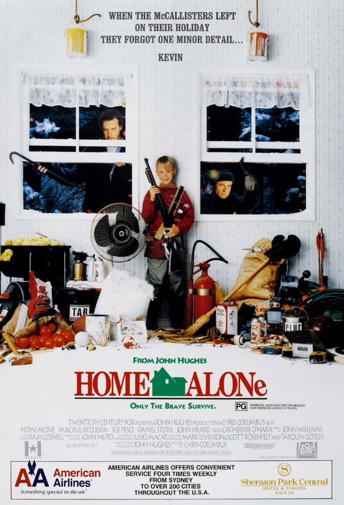 Home Alone Movie Poster 24x36 Art Poster 24x36 Unframed, Age: Adults,  Rectangle Z Posters 